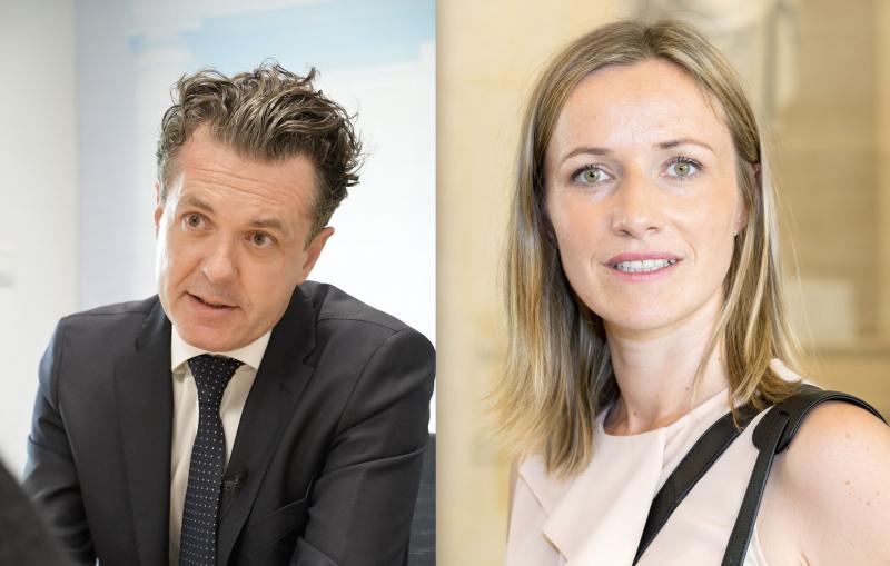 Christophe Béchu et Bérangère Couillard encouragent la reparation des ...