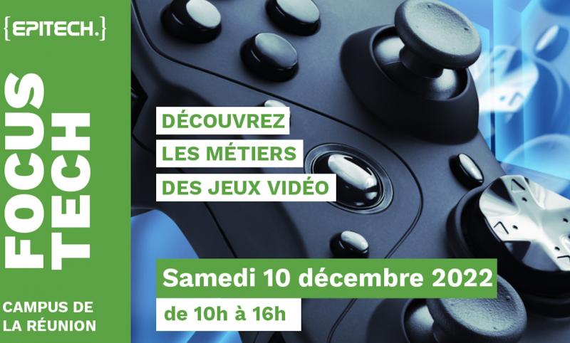 FocusTECH Une Journ e D di e Aux M tiers Du Jeu Vid o Le Samedi 10 