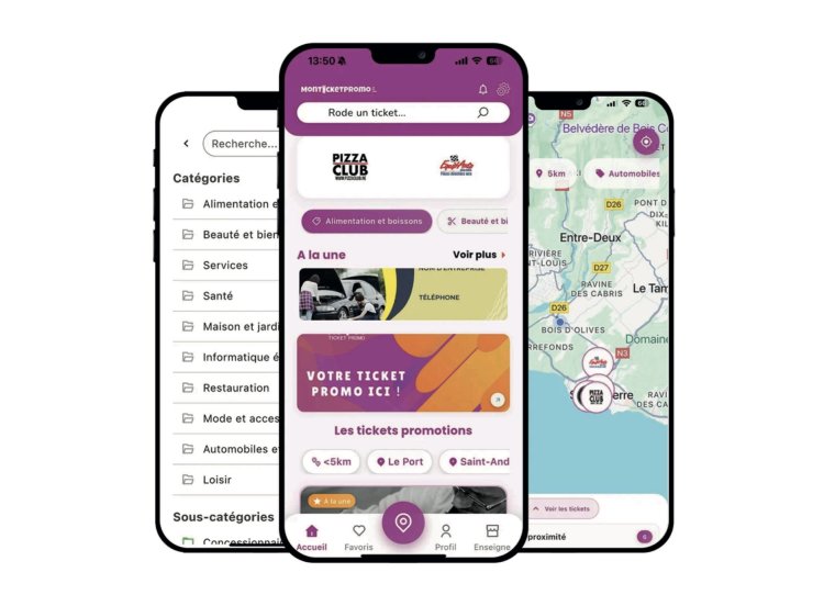 Promo Locale Mon Ticket Promo, une nouvelle application locale dédiée aux bons plans ...